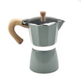 thumbnail image 3 of FANJIE Aluminum Italian Moka Espresso Coffee Maker Percolator Stove Top Pot 150/300ML, 3 of 3