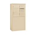 thumbnail image 4 of Salsbury Industries Freestanding USPS 5 Door Front Load 4C Horizontal Mail Center, 4 of 4