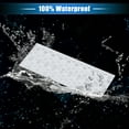 thumbnail image 5 of Unique Bargains 20 Pcs Reflective Stickers, 3.11"x1.18" Rectangle Shape Safety Tape Reflector Universal for Cars Trucks Trailers Waterproof PET White, 5 of 7