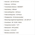 thumbnail image 3 of Wireless Meat Thermometer Digital Thermometer 800Ft for BBQ, Grill, 3 of 3