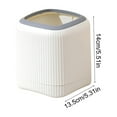 thumbnail image 3 of SSZMDLB under $5 Small Trash Can Bin for Desktop Bathroom Bedroom Office Mini Wastebasket without Lid Countertop, 3 of 6