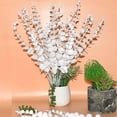 thumbnail image 6 of 72Pcs Artificial Eucalyptus Stems Black Eucalyptus Leaves for vase Black Artificial Flowers for Black Halloween Branches Decor Wedding Bouquet Centerpiece Floral Arrangement Home Decoration, 6 of 6