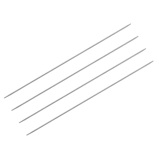 Unique Bargains 2 Pairs 2.0mm Double Pointed Knitting Sweater Needle Set, 9.84 Inches Length