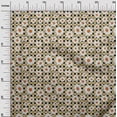 thumbnail image 2 of oneOone Silk Tabby Beige Fabric Sunflower Floral Quilting Supplies Print Sewing Fabric By The Yard 42 Inch Wide, 2 of 4