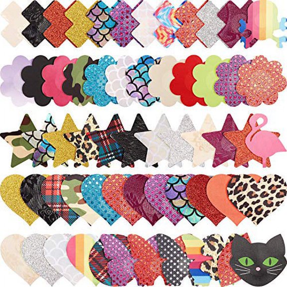 60 Pairs Women Pasties Disposable Nipple Cover Stickers Adhesive Breast Pasty