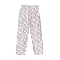 thumbnail image 3 of Lsque Playing Rabbit Print Men's Pajama Pants, Lounge Pant - Comfortable Home Wear,Elastic Waistband, Stylish Design-X-Large, 3 of 9