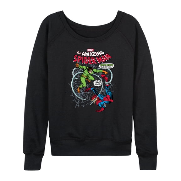 Marvel Spider-Man - Fighting Doc Ock - Ladies French Terry Pullover Sweatshirt