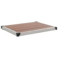 thumbnail image 5 of vidaXL Outdoor Shower Tray WPC Stainless Steel Base 31.5"/43.3" Brown/Gray, 5 of 12