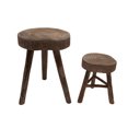 thumbnail image 4 of Sagebrook Home Wood 16"h Accent Table, Brown, 4 of 4