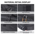 thumbnail image 3 of Transemion Speaker For Partybox Nylon For Stage 320 Backpack For And Tote For Stage 320 Multi-functional Storage Portable Tote Black, 3 of 6