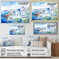 thumbnail image 4 of Designart "Mystic Moonlight on a Tropical Beach III" Extra Large Coastal Wall Art - Coastal Blue Coastal Beach Entryway Wall Art, 4 of 4