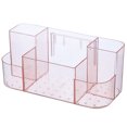 thumbnail image 1 of Makeup Organizer Wall Mounted Clear Cosmetic Display Case Shower Caddy for Home, 1 of 10