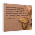 thumbnail image 3 of Bible Verse Canvas Charity 1 Corinthians 13:4-5 Christian Home Décor Wall Art Scripture Ready to Hang Faith Print, 3 of 6