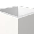 thumbnail image 4 of LeisureMod Fern Fiberstone and MGO Clay Planter, Mid-Century Modern Square Planter Pot for Indoor and Outdoor (White, 20 Inch), 4 of 10