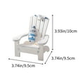 thumbnail image 3 of Ohmyroo Beach Chair Figurine Decoration for Home Office Desk Shelf Beach Theme Decorative Ornament, 3 of 6