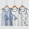 thumbnail image 3 of WOYY 3-Pack Toddler Boys Cartoon Print Tank Top Summer Active Sleeveless Tops, Sizes 1-14, 3 of 3