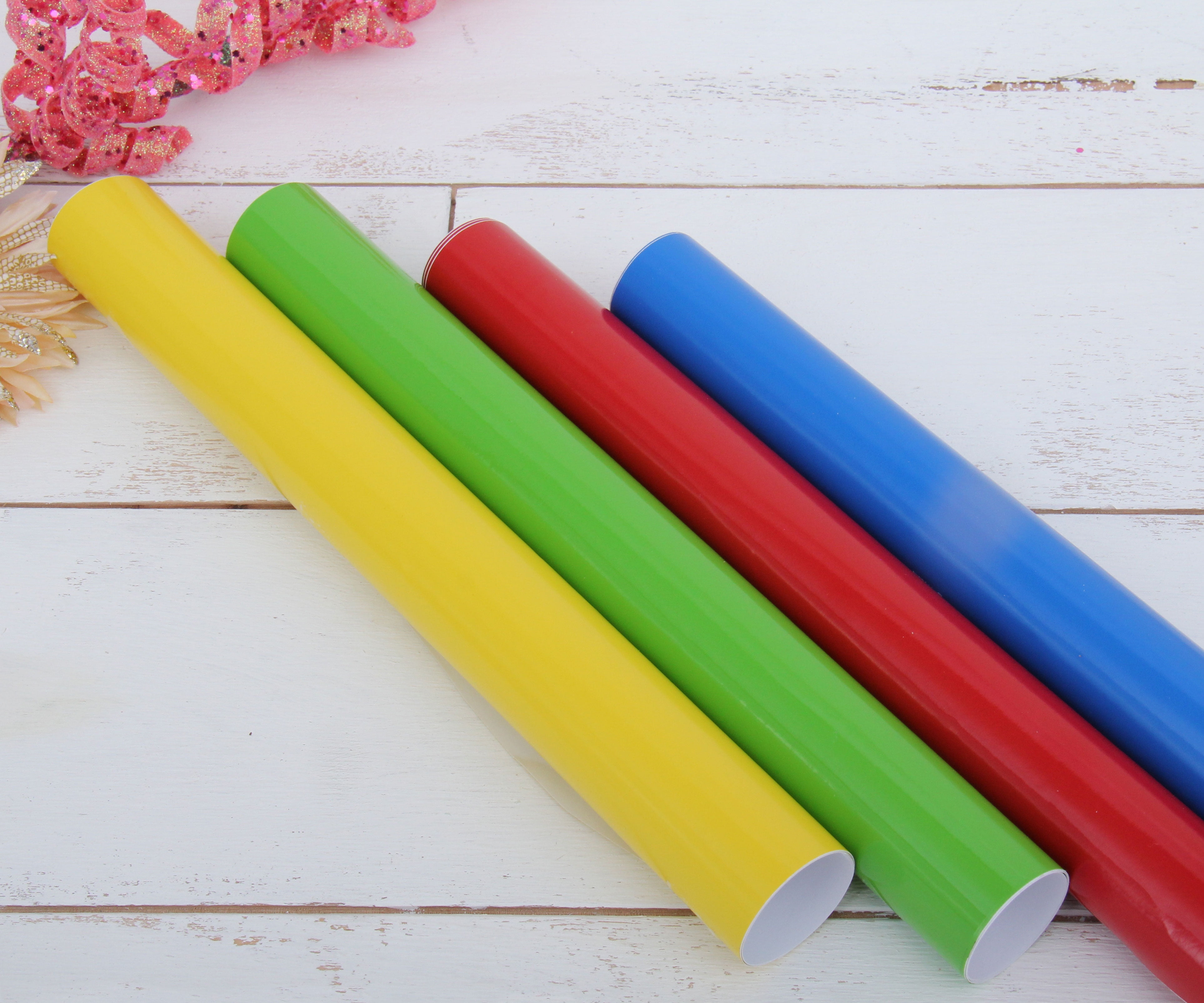 Threadart Permanent Vinyl 12" Wide x 55 Yard Roll"- Ice Blue | Permanent Adhesive Vinyl Sticker For Cricut & All Cutting Machines, Indoor Outdoor Home & Crafts | Compares to Oracal 651