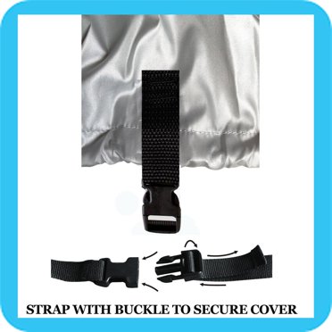 Heavy Duty Jet Ski Cover 105-124" - Waterproof Marine Grade With Storage Bag