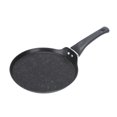 thumbnail image 3 of Sartén plana antiadherente, plancha multiusos, fácil de limpiar, para verduras y huevos. Negro, 3 of 9