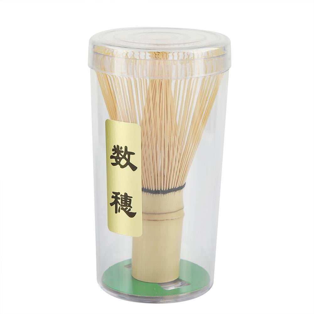 80 Punte Frullino di bambù Naturale per Chasen Che prepara Lo Strumento Matcha Powder Brush 