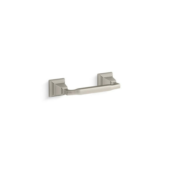 Kallan Wall-Mount Toilet Paper Holder In Vibrant Brushed Nickel