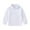 White, variant on cfhntfmh Toddler Girls Boys Long Sleeve Lapel Neck Buttons Basic T-Shirts Fall Lounge Solid Color Children Pullover Tops