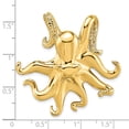 thumbnail image 2 of FJC Finejewelers 14k Yellow Gold Octopus Slide Underside Charm, 2 of 5
