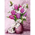 thumbnail image 1 of JIEME DIY 5D Diamond Painting Flower Full Round Mosaic Landscape Flower Diamond Embroidery Picture Rhinestone For Home Decor, 1 of 7