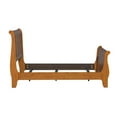 thumbnail image 4 of Grandpas Cabin Medium Brown Full Sleigh Bed, 4 of 7