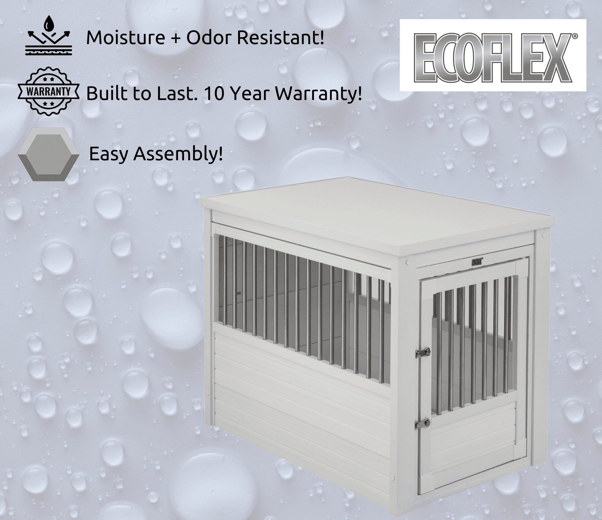 New Age Pet ECOFLEX® InnPlace Dog Crate & End Table, Indoor