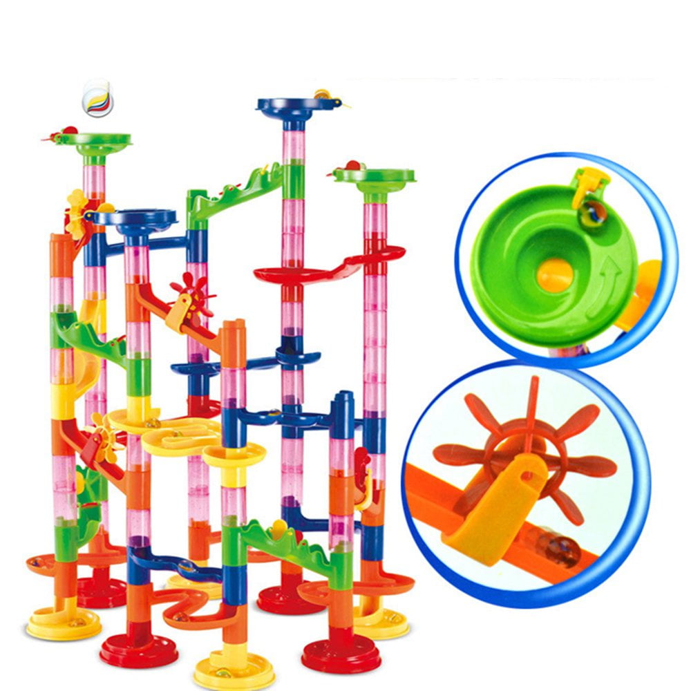 Details about   New Kids Marble Race Run Construction Toy Children Game Maze Buliding Block 