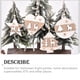 thumbnail image 5 of Matsuzay Decoración de Navidad Adorno de pared Puerta Colgante Mano de obra Tamaño compacto DIY Prop Accesorios para festivales Exquisito Kits de decoración para fiestas Forma de corazón, 5 of 6