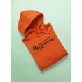 thumbnail image 3 of Happy Halloween Calligraphy. Hoodie Men -Image by Shutterstock, Male 4X-Large, 3 of 4