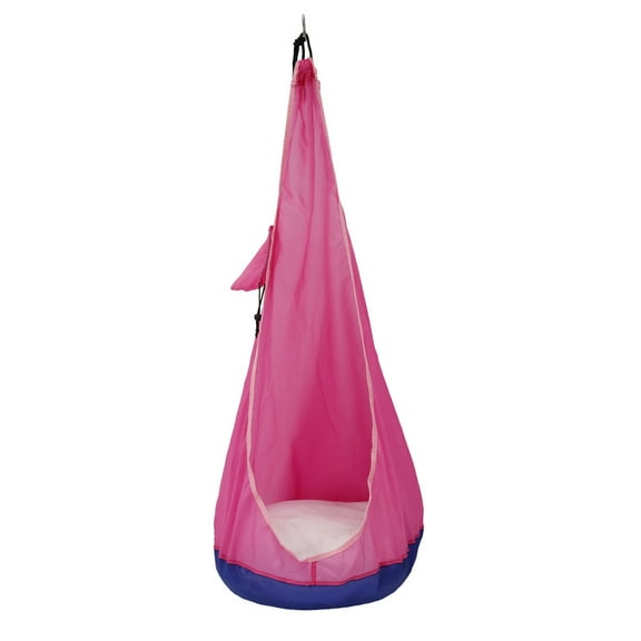 NUAHRHY Kids Pod Swing Seat Cloth Bag without Cushions Folding Hanging Hammock Chair Durable Child Hammock Chair Hanging Seat Hammock Nest for Indoor and Outdoor Suspension Seats