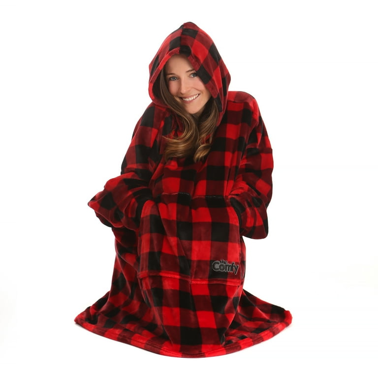 THE COMFY Dream Oversized Light Microfiber Wearable Blanket As