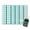 Aqua - Waffle, variant on CLOUDSCAPE Kitchen Towels, Set of 12, Premium Cotton Dish Towels for Kitchen, 18" x 28" Oversized Hand Towel, Quick Absorbent & Drying Tea Towel with Hanging Loop - Indigo