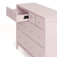 thumbnail image 4 of Storkcraft Horizon 6 Drawer Nursery Double Dresser, Blush, 4 of 13