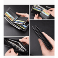 thumbnail image 3 of Cartera  Xtellar De Cuero Con Monedero Cierre Para Hombre Minimalista, 3 of 4