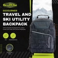 thumbnail image 5 of Sportube 30L Sojourner Travel Backpack, Durable Gear Bag for Ski & Adventure Use, Graphite, 5 of 6