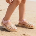 thumbnail image 4 of DuoJiaJ Girls Fashion Jelly Sandals Breathable Open Toe Beach Shoes Soft Sole Casual Summer Footwear For Toddlers And Kids Girls School Sandals Size 9, 4 of 5