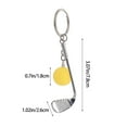 Clearance Sale!Souwang Simulation Golf Keychain Bag Pendant Sports