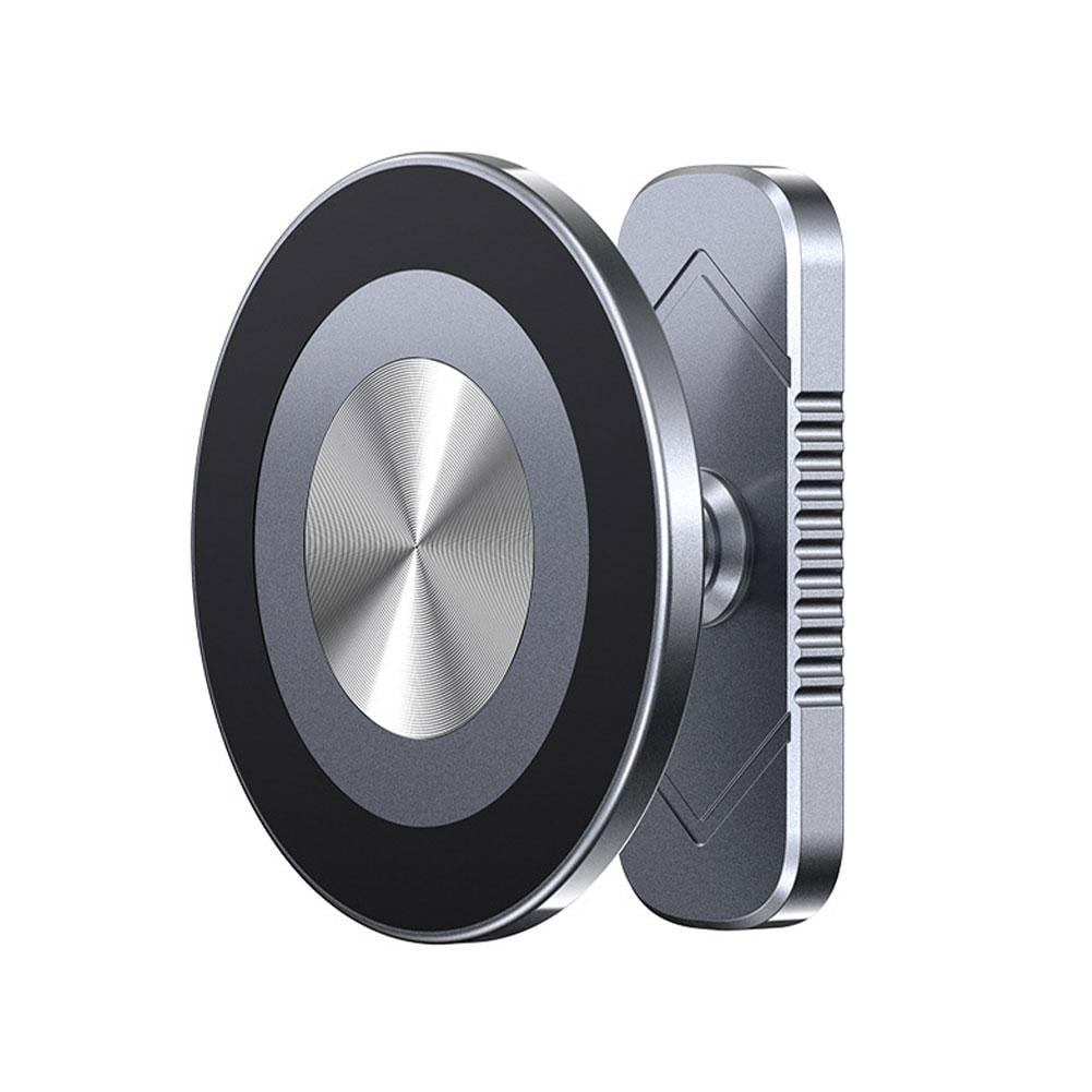 Lttoisl Universal Magnetic Phone Mount for Car Dashboard Vent, Aluminum Alloy Cell Phone Holder with N52 Strong Magnets, 360 Degree Rotating Smartphone Grip for Hands-Free Driving