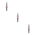thumbnail image 2 of Shengyu Tweezers Crafts Crossing Lock Stainless Steel Multifunction Reverse Nail Art Manicure Removal Repair Eyebrow Laboratory Black 3Set, 2 of 6