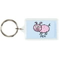 thumbnail image 1 of David & Goliath - Men Are Pigs Keychain, 1 of 1