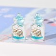 thumbnail image 5 of Luminous Glass Bottle Charms Glow in The Dark Wishing Bottle Charms Pendants for Bracelets Necklace Earrings Jewelry Making DIY Ornament Accessories 1pc, 5 of 6