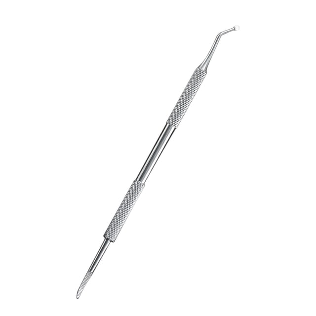 Profesional Ingrown Toe Nail Correction Lifter De doble punta de acero inoxidable Finger MABOTO Herramienta de manicura