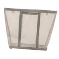 thumbnail image 4 of Cesta de malla para la colada, cesta para colgar ropa sucia, portátil, transpirable, plegable, para playa, para sábanas, toallas y apartamentos. Gris, 4 of 8