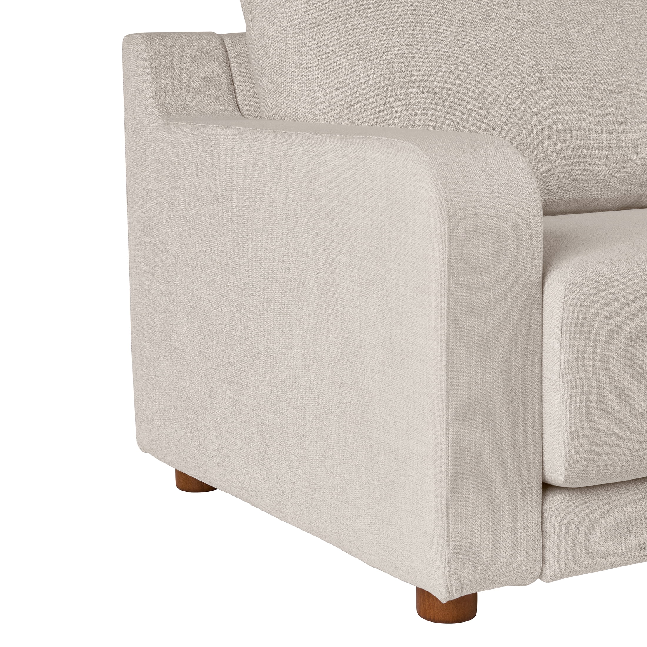 Better Homes & Gardens Owen Slope Arm Sofa, Effie Linen