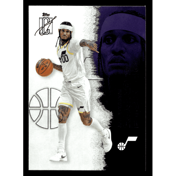 2026 Topps Signature Class Jordan Clarkson #100 Utah Jazz Basketball Card