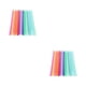 thumbnail image 4 of Ounissouiy 50 Pieces Straws Kitchen Party Drinking Beverage Tea Milk Straight Cafe Random Drinkware Serving Juice Color Tableware 1 2piezas, 4 of 6
